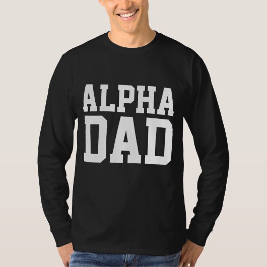 LES T-SHIRTS D'ALPHA DAD (Devant)