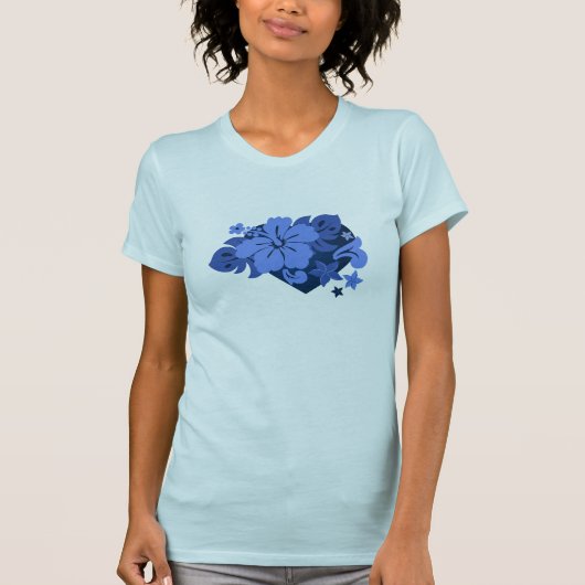 Les T-shirts de Honolua Hibiscus Gal (Devant)