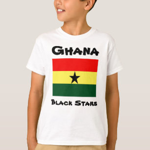 Les t-shirts des enfants des stars noires du Ghana