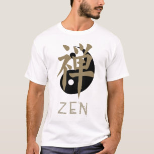 Les T-shirts des hommes de yang de yin de zen
