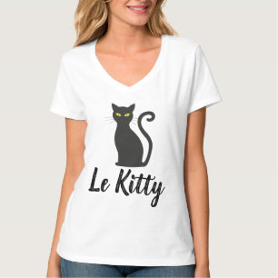 LES T-Shirts LE KITTY, CHAT FRANÇAIS