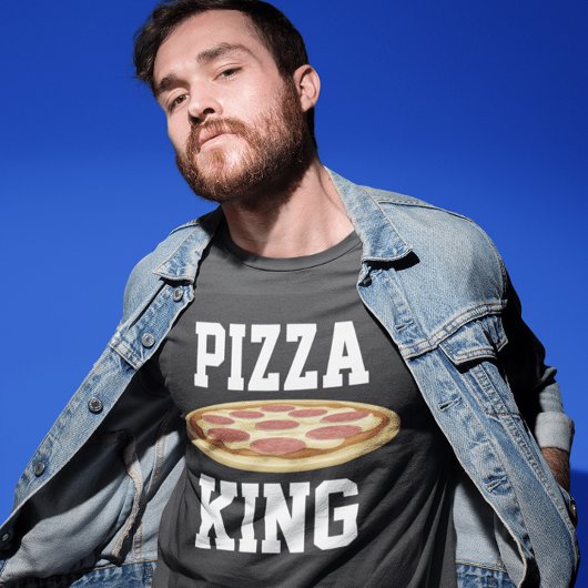 LES T-SHIRTS TEE - SHIRTS DE PIZZA KING