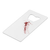 les taches de sang sont rouges, les lumières ultra (Dos Angle)