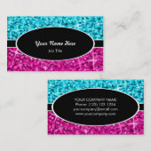 Les tape-à-l'oeil mélangent le carte de visite (Devant / Derrière)