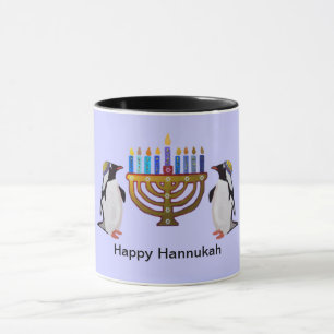 Les tasses choisies congelées de Hannukah