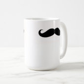 Les tasses de café de moustache - peuvent (Devant droit)