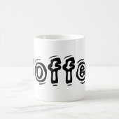 Les tasses de café faites sur commande - (Centre)