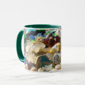 Les tasses de café retirées de Seaglass de cadeaux (Devant gauche)