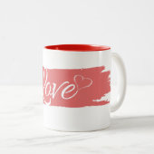 Les tasses du jour de l'amour (Devant droit)