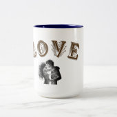 Les tasses du jour de l'amour (Centre)