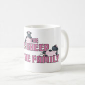 Les tasses et les Steins de moutons de rose (Devant droit)