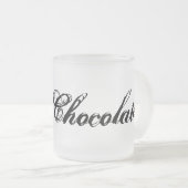 Les tasses faites sur commande de chocolat chaud - (Devant droit)