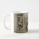 Les tasses japonaises de l'art d'Utamaro - (Gauche)