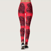 Les taureaux de Leggings Rouges courent dans la nu (Dos)