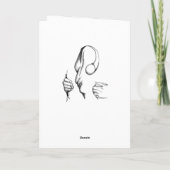 LES TEMPS SONT DURS (2) Carte de Noël (Dos)