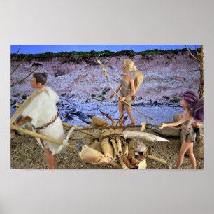 Les terrains de chasse. affiche