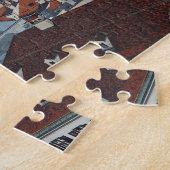 Les toits d'Innsbruck vue puzzle (Côté)