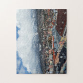 Les toits d'Innsbruck vue puzzle (Vertical)