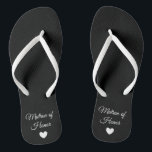 Les tongs - Coeur Fab Matron d'honneur<br><div class="desc">Flip Flops pour les membres de votre Bridal Party! Facilement personnalisable,  changez les couleurs de la sangle,  les couleurs de la sole,  ajoutez du texte ou d'autres images!</div>