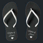 Les tongs - Coeur Fab Matron d'honneur<br><div class="desc">Flip Flops pour les membres de votre Bridal Party! Facilement personnalisable,  changez les couleurs de la sangle,  les couleurs de la sole,  ajoutez du texte ou d'autres images!</div>