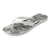 Les tongs de Peony Camo (Incliné)