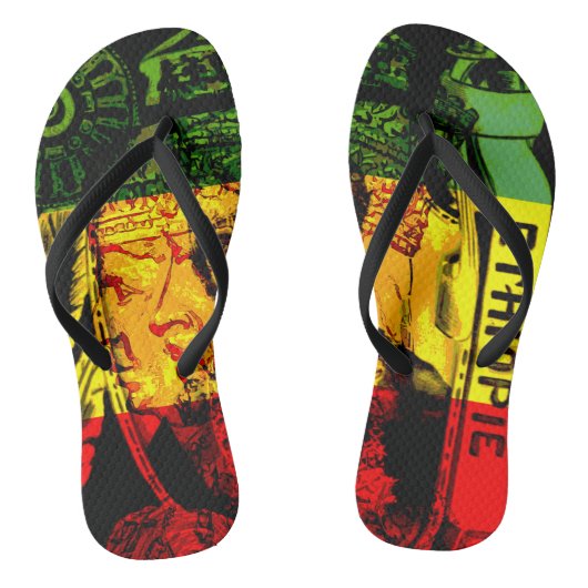 Les tongs de Rasta Haile Selassie (Semelle)