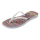Les tongs de Zigzag (Incliné)
