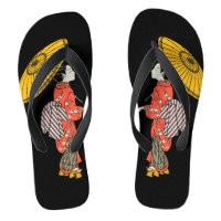Les tongs des femmes asiatiques