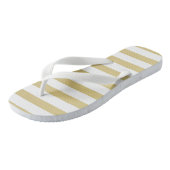 Les tongs des femmes de Gold Foil (Incliné)