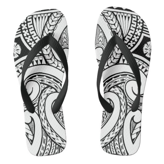 Les tongs des Maoris fidjiens (Semelle)