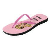 Les tongs roses de maman Cool (Incliné)