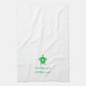 Les tortues sont serviette de cuisine de personnes (Vertical)