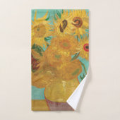 Les tournesols de Van Gogh (Serviette à main)