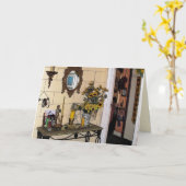 Les tournesols du pigeon - carte de lettre (Fleur jaune)