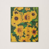 Les tournesols vous veulent m'épousent puzzle de (Vertical)