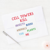 Les tours de cellules tuent les autocollants (Enveloppe)