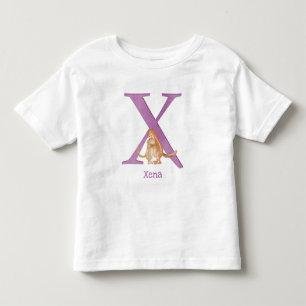 Les Tous Petits Animal ABC X est pour xerus T-shirt