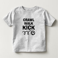 CRAWL WALK KICK T-shirt sport de football pour tou