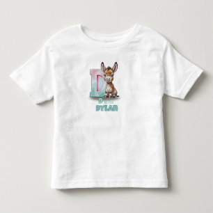 Les Tous Petits D est pour Dylan – T-Shirt Personnalisé pour Tout-