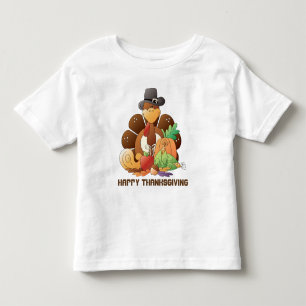 Les Tous Petits Dinde de Thanksgiving T-shirt de vacances pour tou