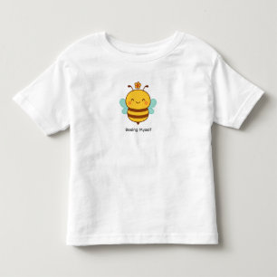 Les Tous Petits Être Moi-même Abeille – T-Shirt pour Petite Fille