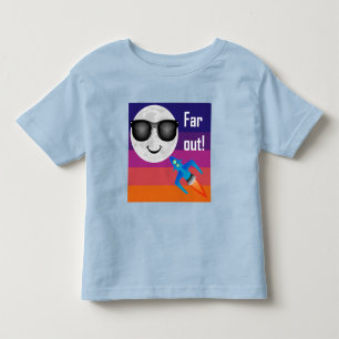 Les Tous Petits Far Out Design - T-Shirt en jersey fin pour tout-p