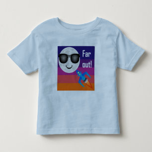 Les Tous Petits Far Out Design - T-Shirt en jersey fin pour tout-p