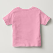 Les Tous Petits Joli T-Shirt Trolly pour Tout-Petits Rose (Dos)
