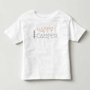 Les Tous Petits joyeux camper. T-shirt pour nourrissons