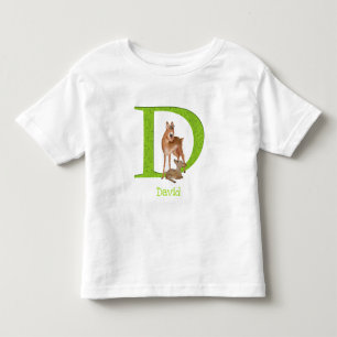 Les Tous Petits L'animal ABC D est pour t-shirt dik-dik