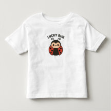 Lucky Bug Ladybug – T-shirt pour petite fille mign