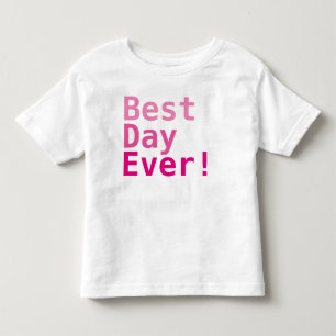 Les Tous Petits Meilleur Jour Jamais ! T-shirt en jersey fin pour 