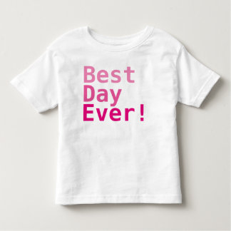 Les Tous Petits Meilleur Jour Jamais ! T-shirt en jersey fin pour 