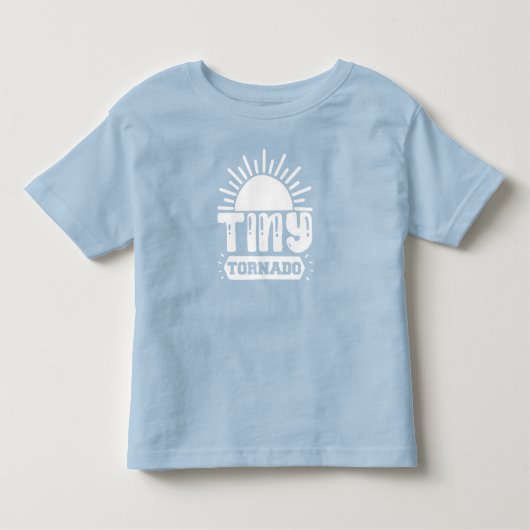 Les Tous Petits Minuscule T-Shirt Tornado Toddler pour enfants (Devant)